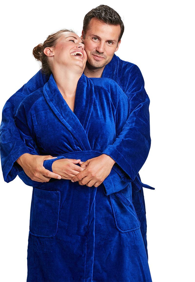 Badrock - Peignoir de Bain avec nom brodé - 9 couleurs - 100% coton - homme et femme - avec broderie - personnalisé