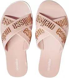 Mini Melissa M-Lover Slide Infantil Preto Verde 35968