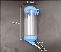 Vista 3 de 2 botellas de agua de 16 onzas sin goteo para animales pequeños, sin BPA, la mejor botella de agua para mascotas pequeñas, conejo, hurón, hámster