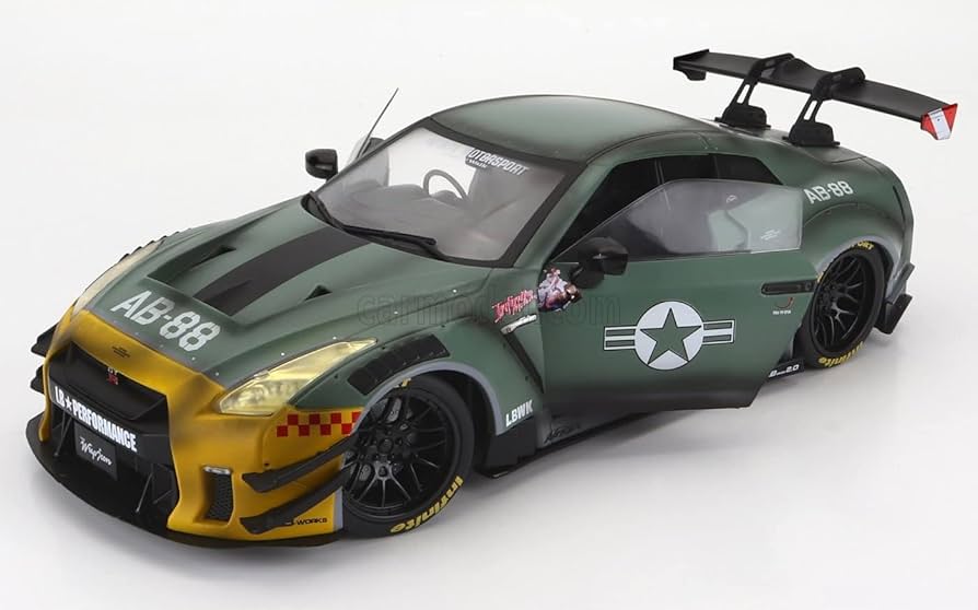 Amazon | ソリド 1/18 日産 GT-R R35 リバティーウォーク