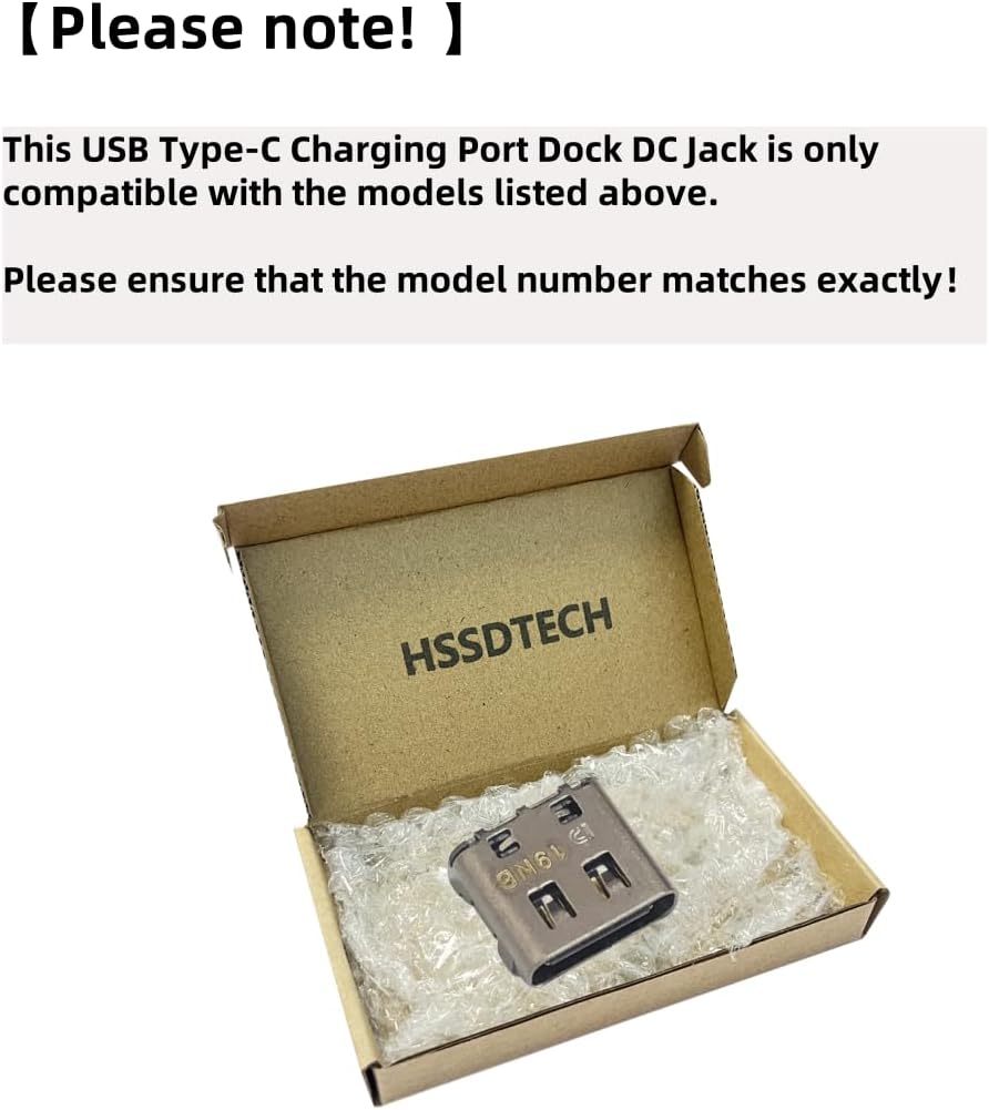 USB Type C Charging Port Power Jack Replacement for Lenovo ThinkPad X1 Yoga Gen 6 Type 20XY 20Y0,X1 Yoga Gen 7,X1 Yoga Gen 8 21HQ 21HR,X1 Yoga 3rd Gen/ThinkBook 14 2-in-1 G4 IML 21MX,14 2-in-1 G5 IAU