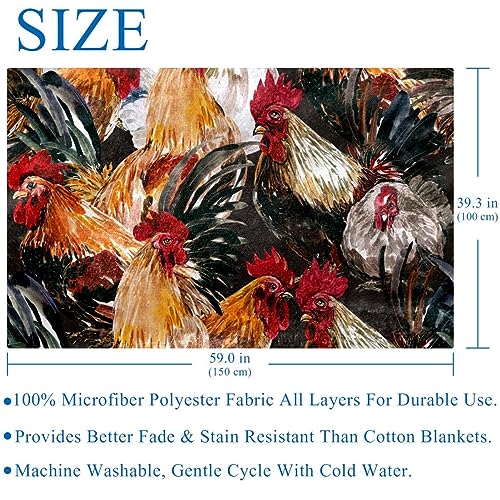 Couverture chaude poulet résolvant le problème des soirées fraîches - 6