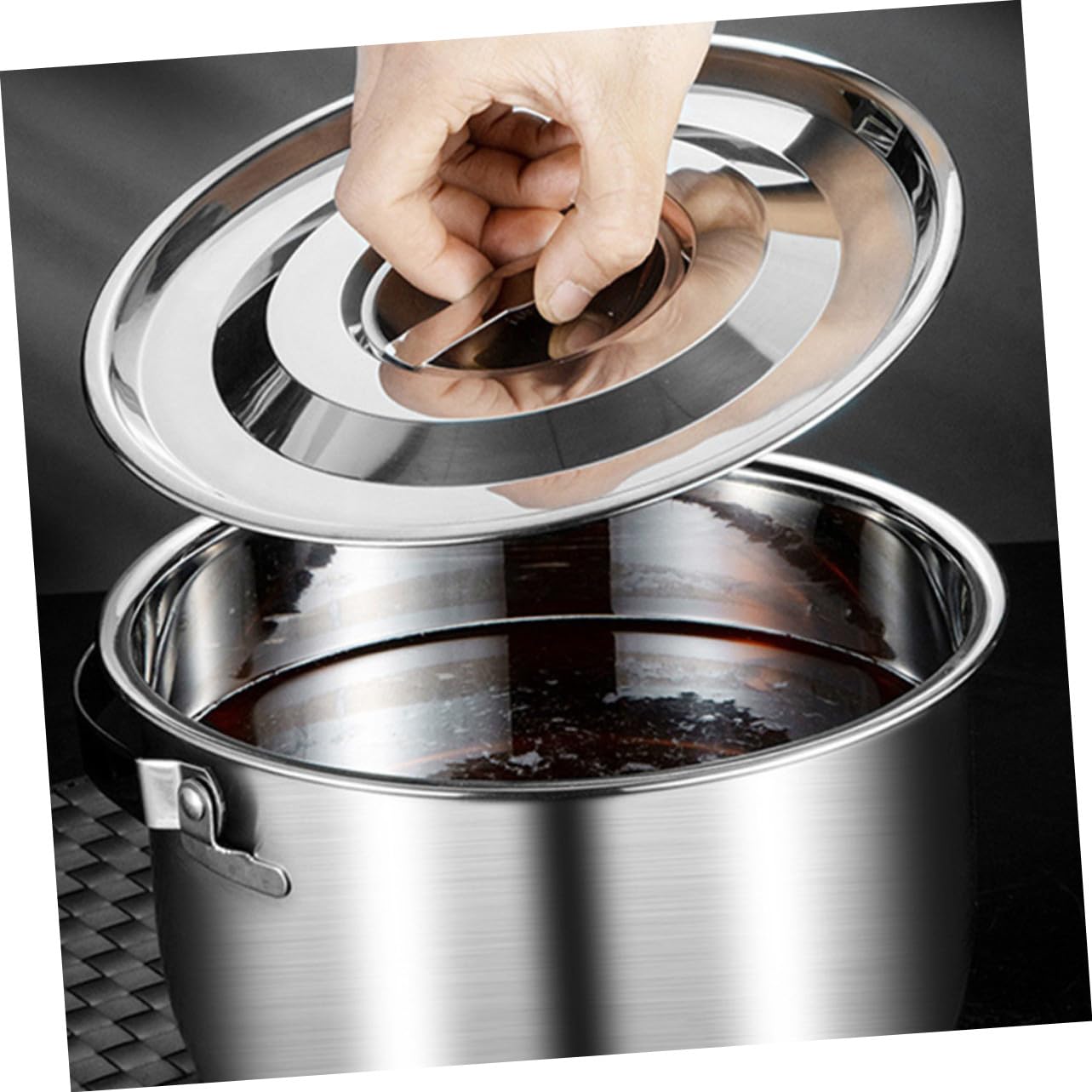 Recipiente para Mezclar de Acero Inoxidable 1, 4 L Plata