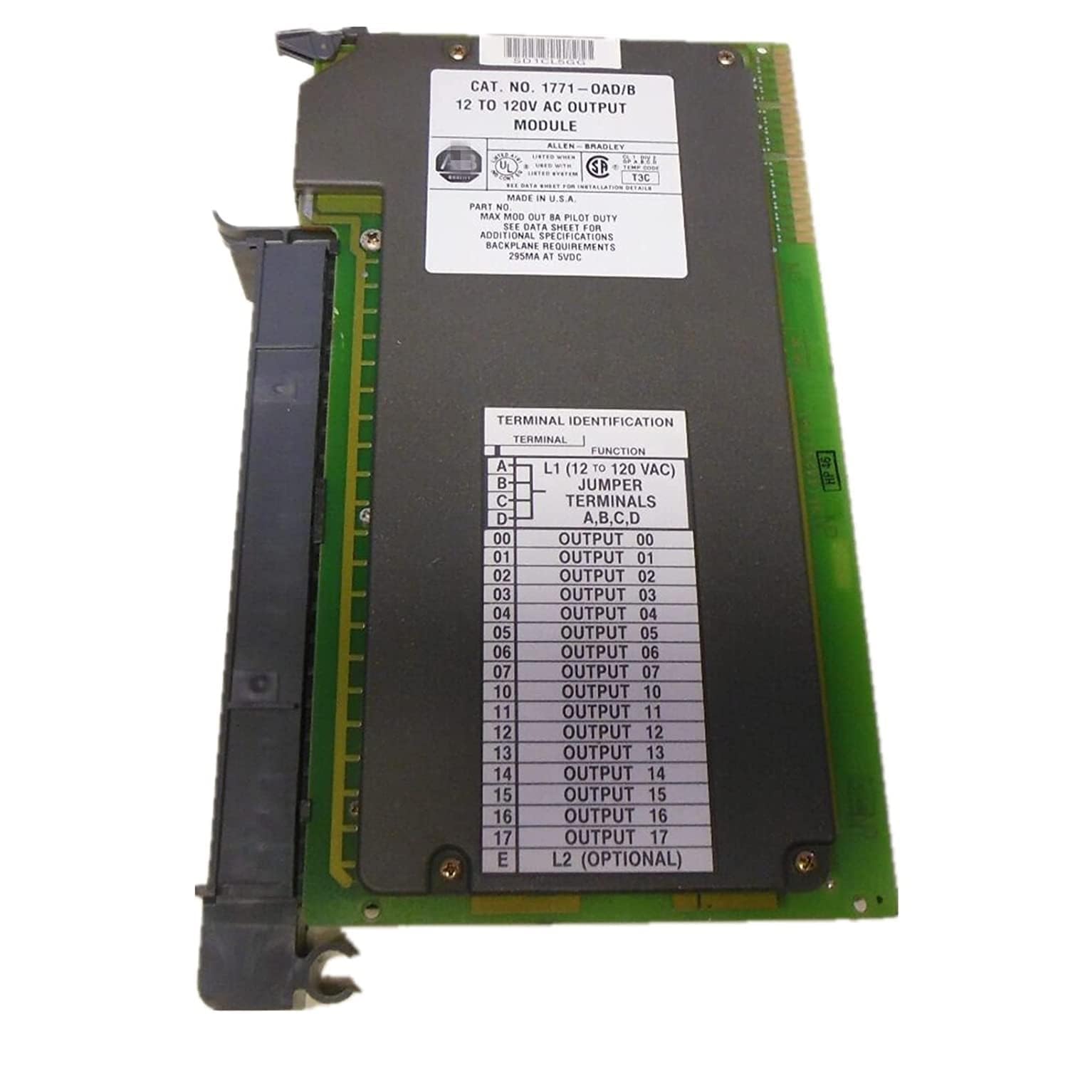 OGQNPJJCJ 1771-OAD PLC Module 1771-OAD AC Output Module Sealed in Box