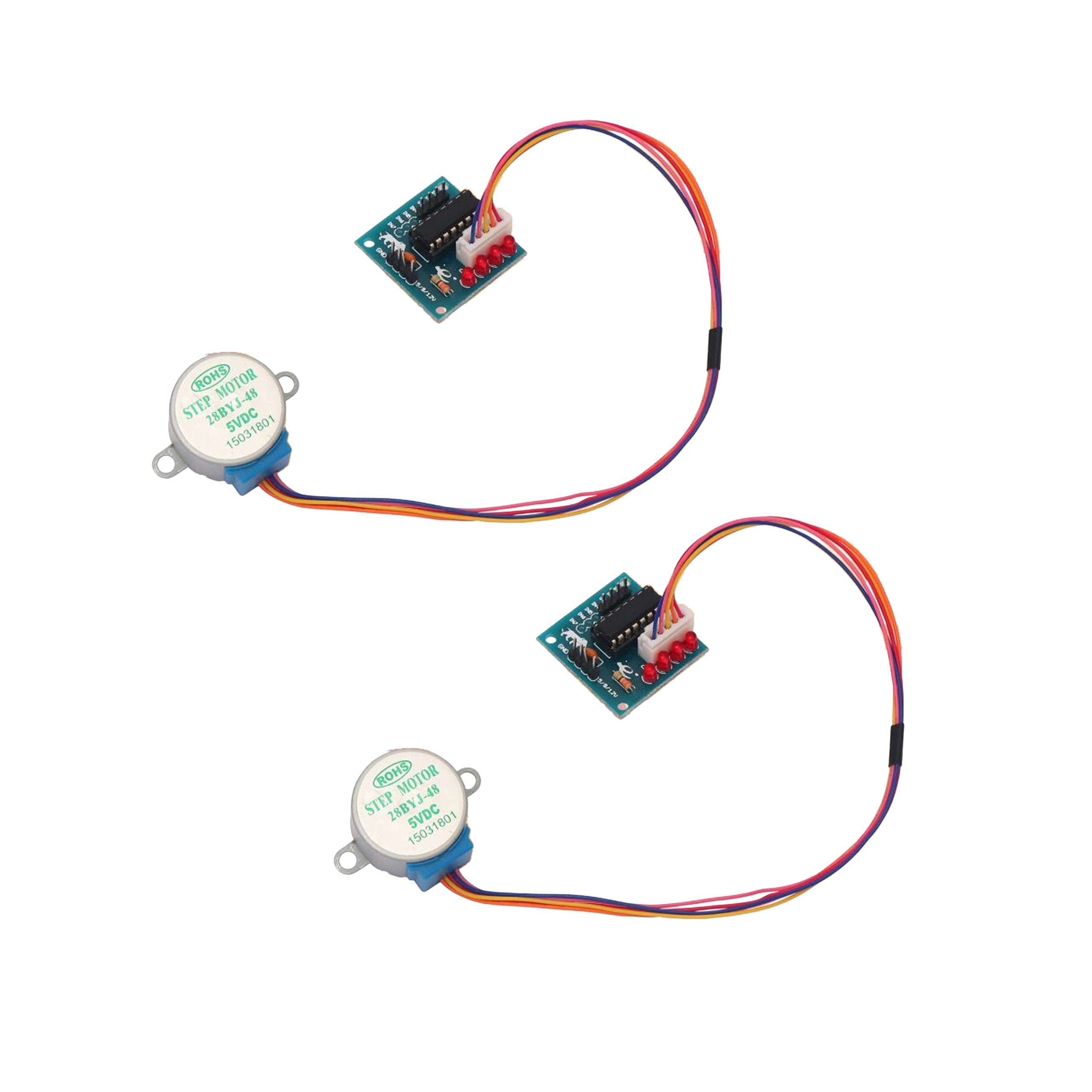Electronic Spices 28BYJ-48 5V Stepper Motor and ULN2003 Driver | Precision Motor Control for DIY Electronics (Pack of 2)-picture-16
