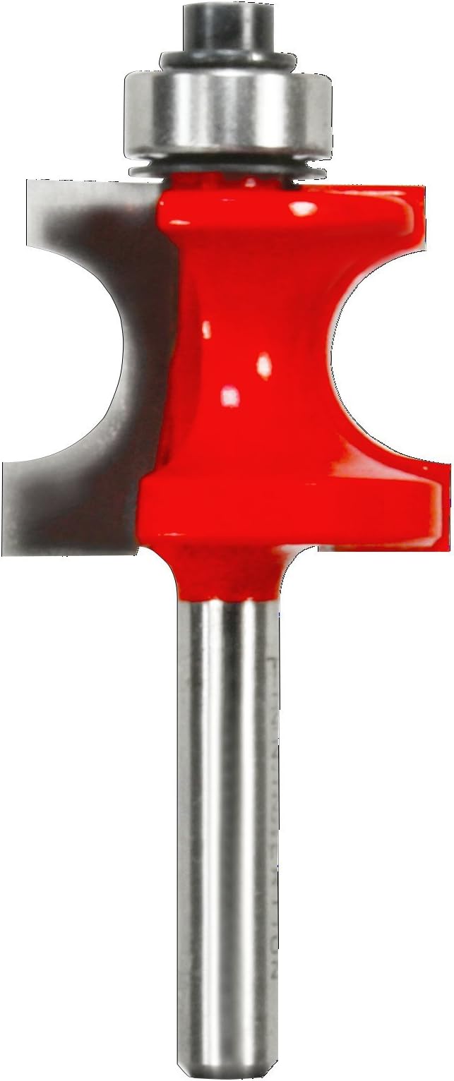 Freud 80106 1/4" Radius Traditional Beading Bit with 1/4" Shank