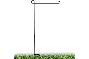 PHITRIC Garden Banner Stand: Enhance Your Garden Display with Durable Weather-Proof Design