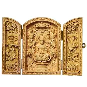 阿弥陀如来　木彫　仏像 仏像 販売 龍祥-Ryusho- | 仏像や木彫り・縁起物などの販売