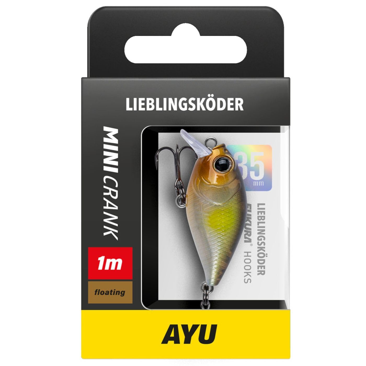Lieblingsköder Mini Crank 35mm 3,6g - Wobbler, Farbe Lieblingsköder:Ayu