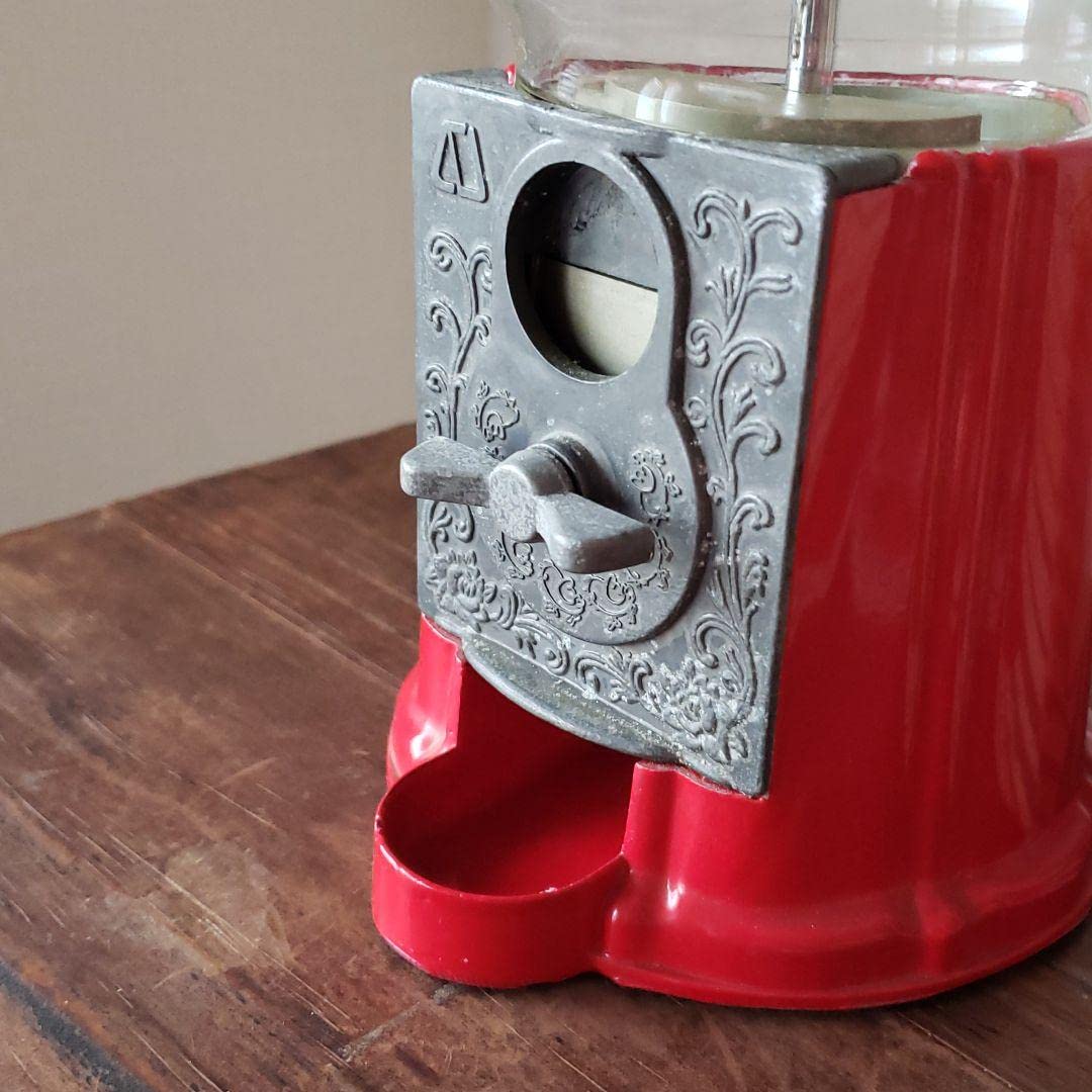 Amazon.co.jp: 希少 ビンテージ ガムボールマシーン 箱 ガラス