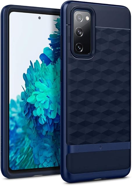 Caseology Parallax Case Compatible with Samsung Galaxy S20 FE - Midnight Blue