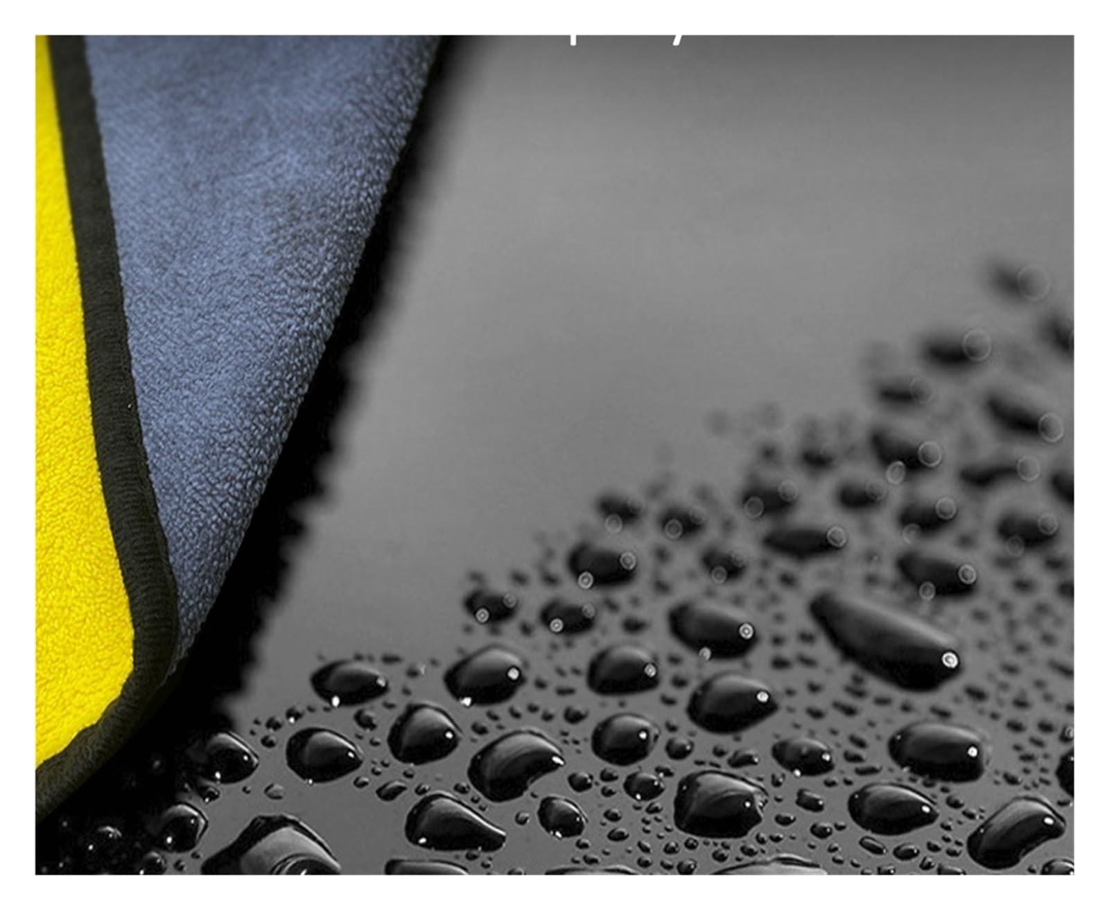 Super Absorbent Microfiber Car Wash Towel - Thick Drying Cloth for Care Cleaning 30x60x10pcs — view 6