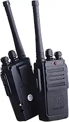 DM Toys Walkie Talkie Infantil Army Action, Par de Rádios Comunicadores com Lanterna, Alcance 35m, Frequência 49MHz, Preto, para Crianças Acima de 5 Anos