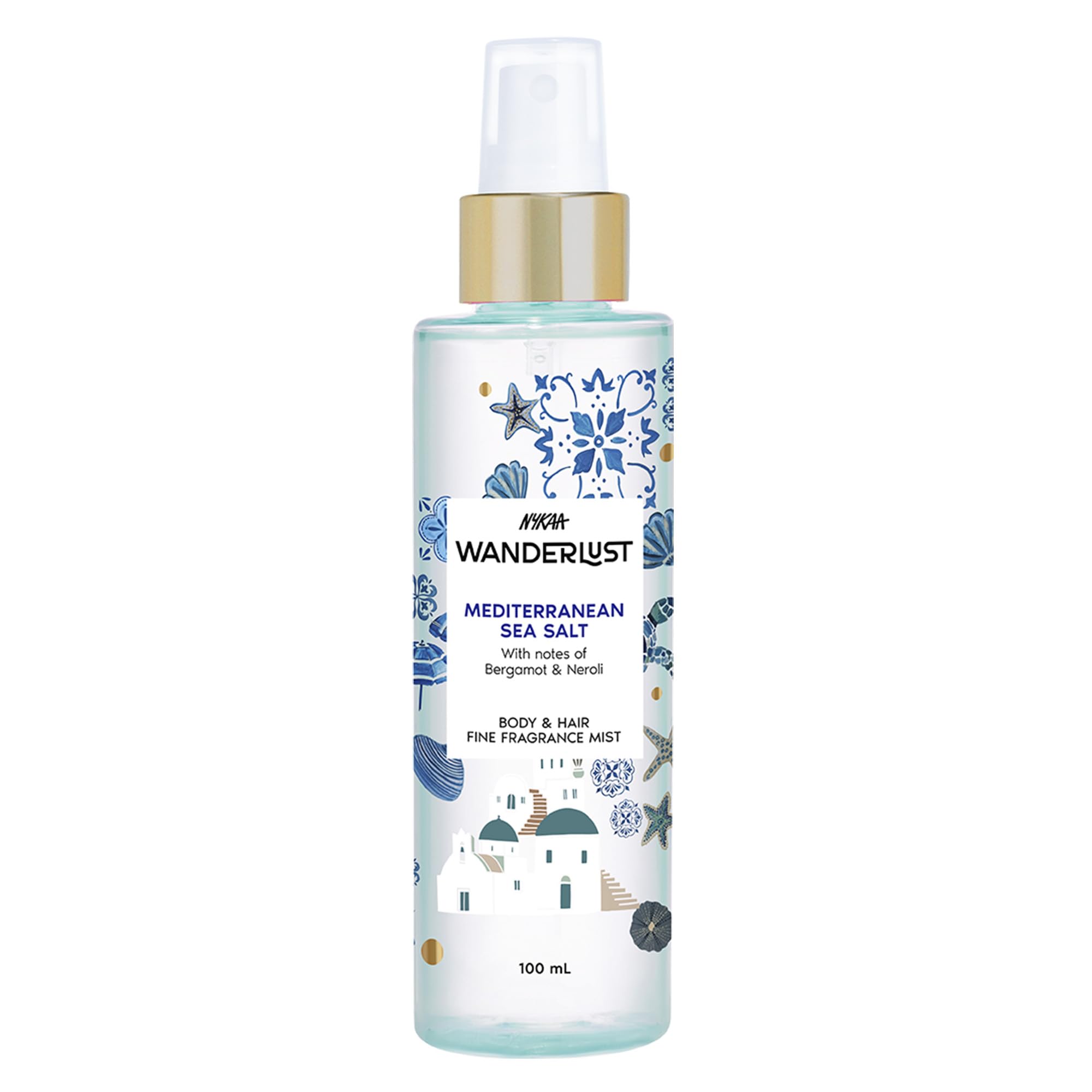 Nykaa Wanderlust Mediterranean Sea Salt Fine Fragrance Mist 100ml-image-9