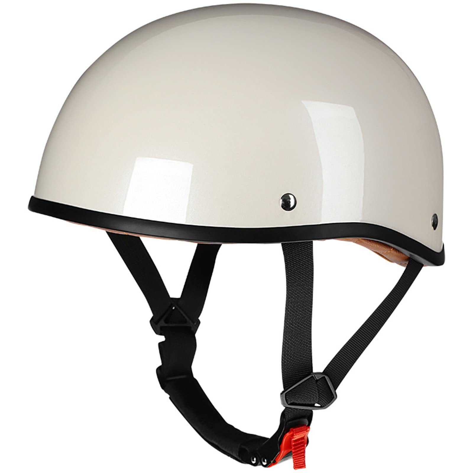 Casco Moto Jet Retrò - Certificato DOT/ECE, Per Scooter E Moto, Taglia 56-62cm - Foto 13