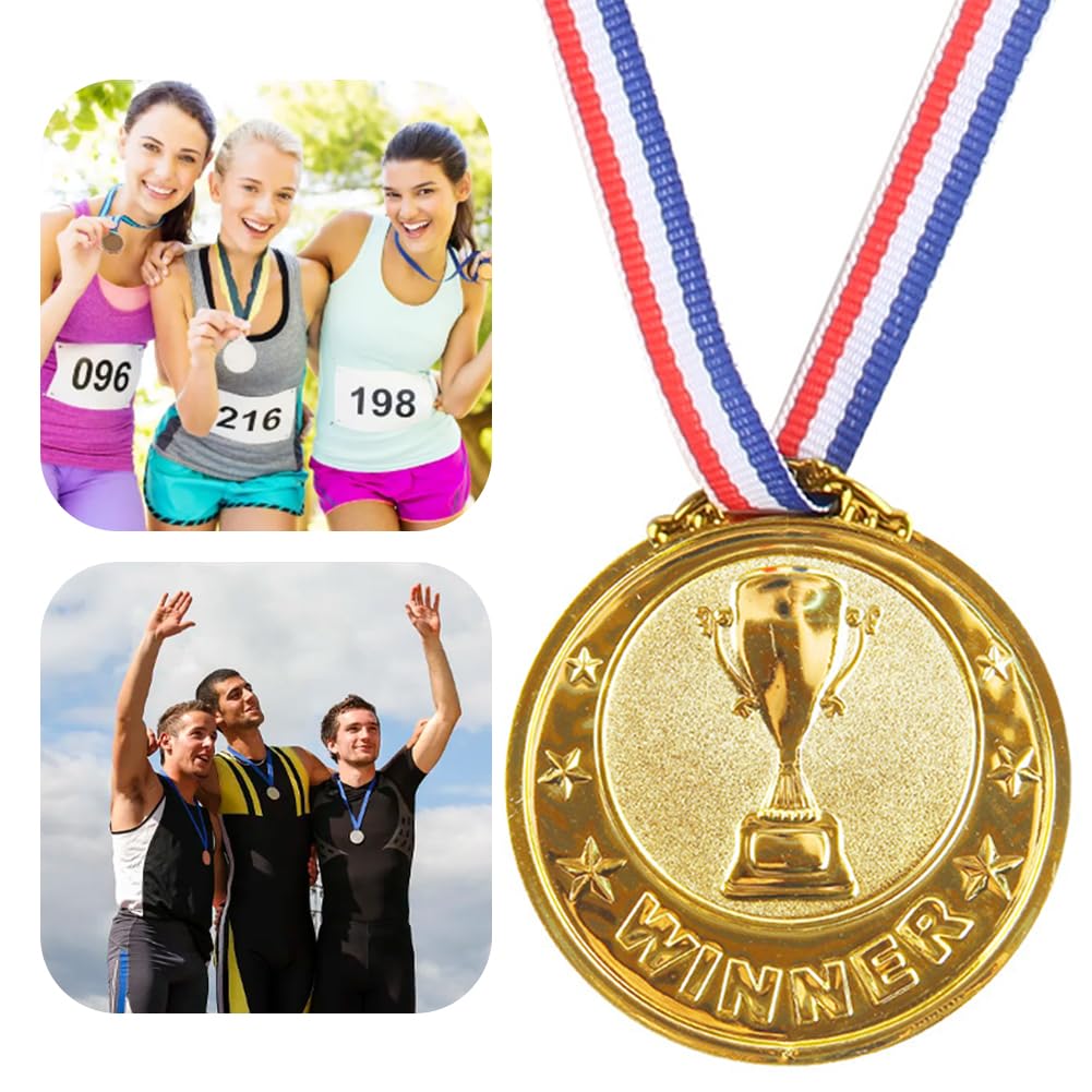 2,55 in Medaglia Premio Competizione calcistica Regalo Souvenir Medaglia d'oro PP Vincitore Medaglia d'oro Argento Bronzo Premio per Le competizioni