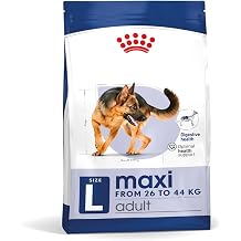 Maxi Dry Adult Dog Food 15kg - Maintains Digestive Health and Ideal Weight in Large Dogs, Supports Joint Health, and Nourishes Skin With Omega-3 Fatty Acids