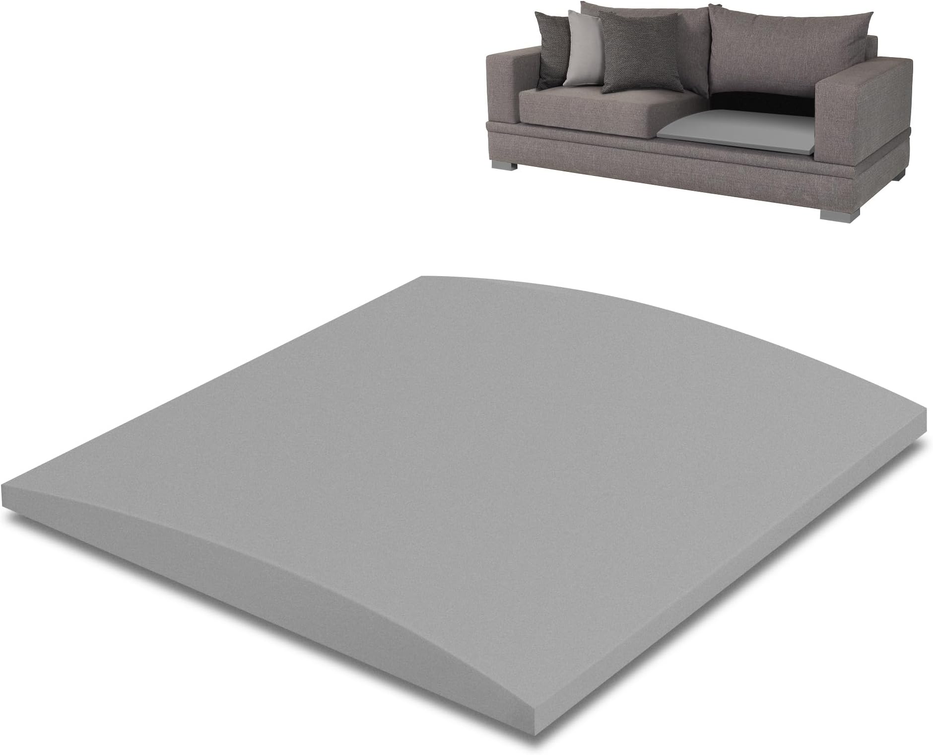 20" x 20" Foam Cushion Couch Cushion Support - Living Room Sofa Sag Support - High-Density Sag Repair Replacement for Sofa Couch Loveseat Chair (1)