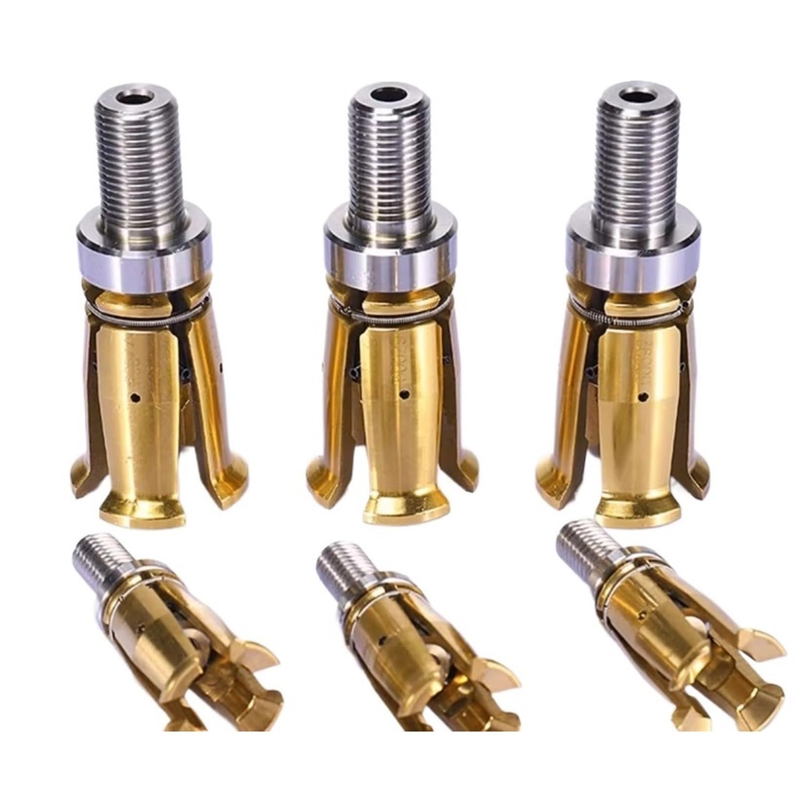 Torno, CNC Husillo Garra Dientes Internos Externos BT30/40/50