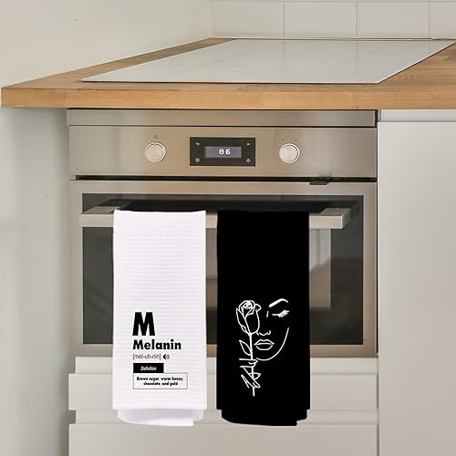 Miniatura 5 de Regalos para mujer negra, regalos afroamericanos, toallas de mano mágicas para niña negra, cosas de niña negra, toallas de mano boho para baño,