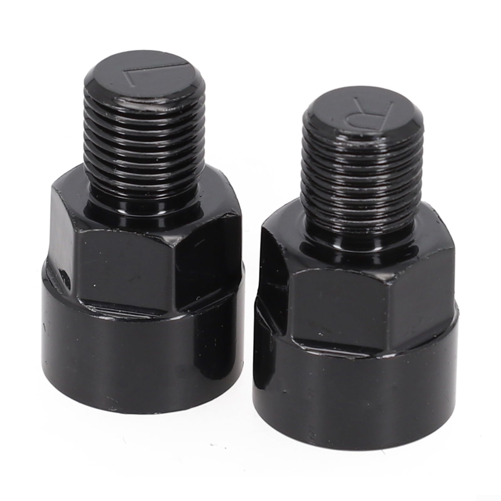 Adaptateur de pédale de vélo, 2/3 paires d'adaptateurs de pédale de vélo pour pédales de 9/16, manivelles de 1/2, pièces de rechange pour vélo, noir