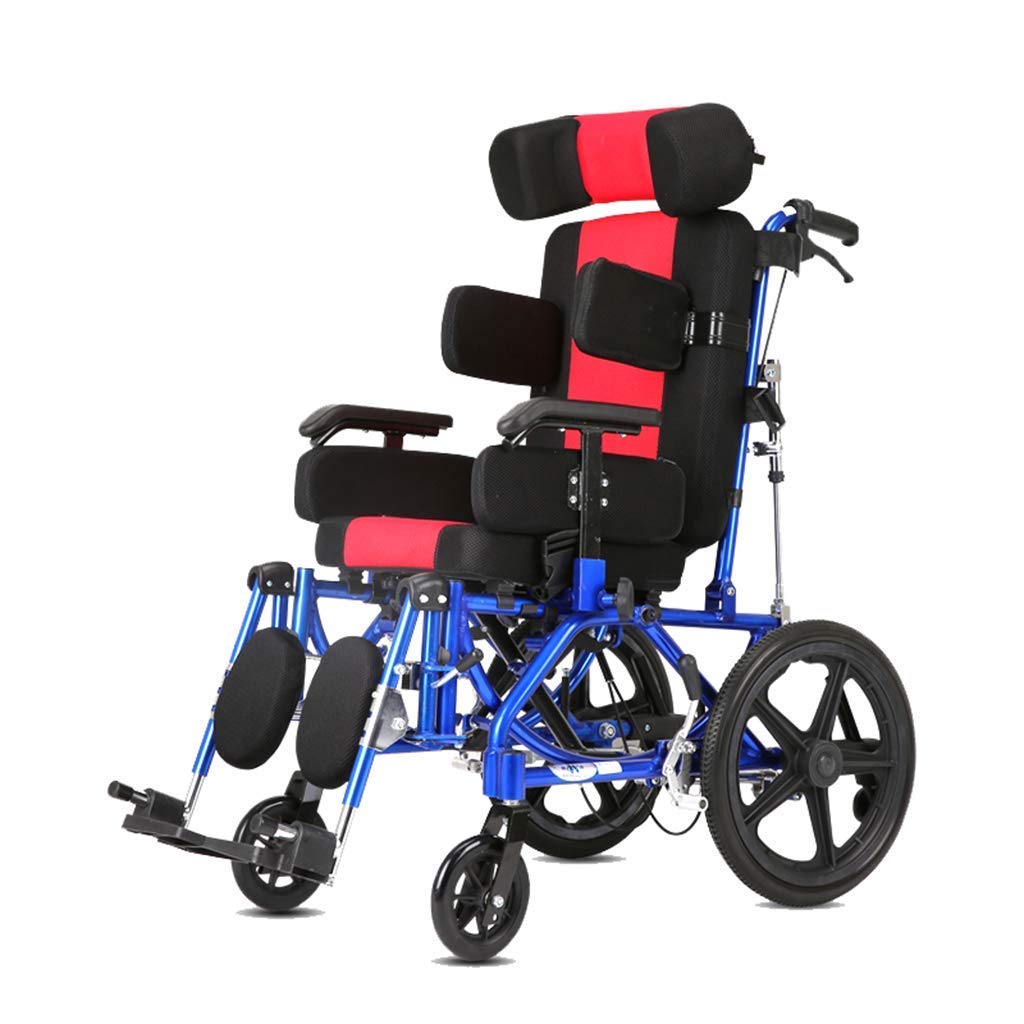Buy Mustbe Strong Lightweight Folding Hemiplegia Wheelchair, Adjustable