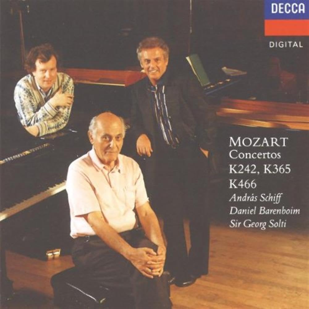 Mozart: Concertos K 242, 365, [Audio CD] Mozart, Wolfgang Amadeus; Wolfgang Amadeus Mozart and Georg Solti