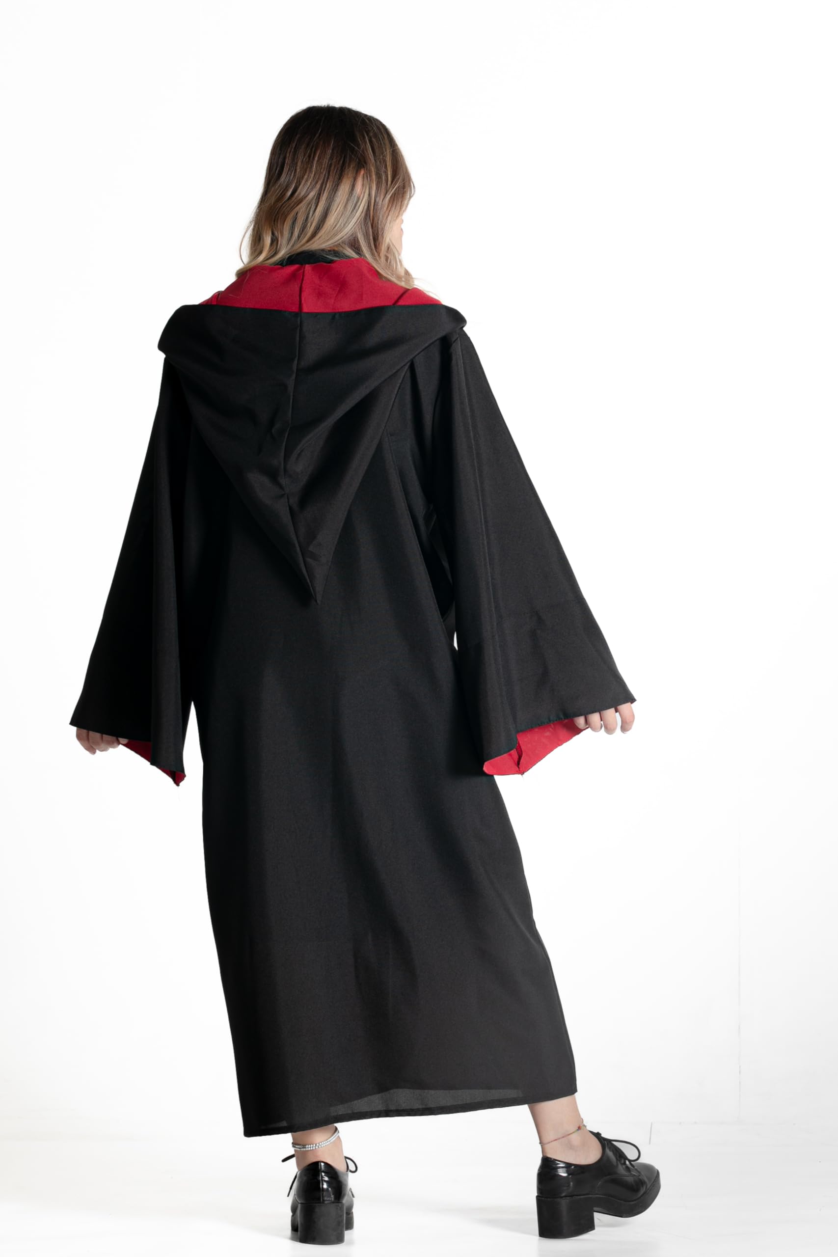 Cloak Cape Tunic Deluxe official Harry Potter Wizarding World (One size adult) with embroidered emblem and tie