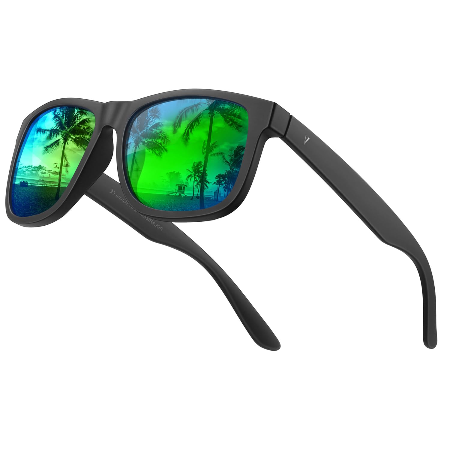 VELAZZIO Mens Sunglasses Polarized With UV400 Protection, Fits for Women Fashion Driving, Fishing, Sports, Beach, Golfing