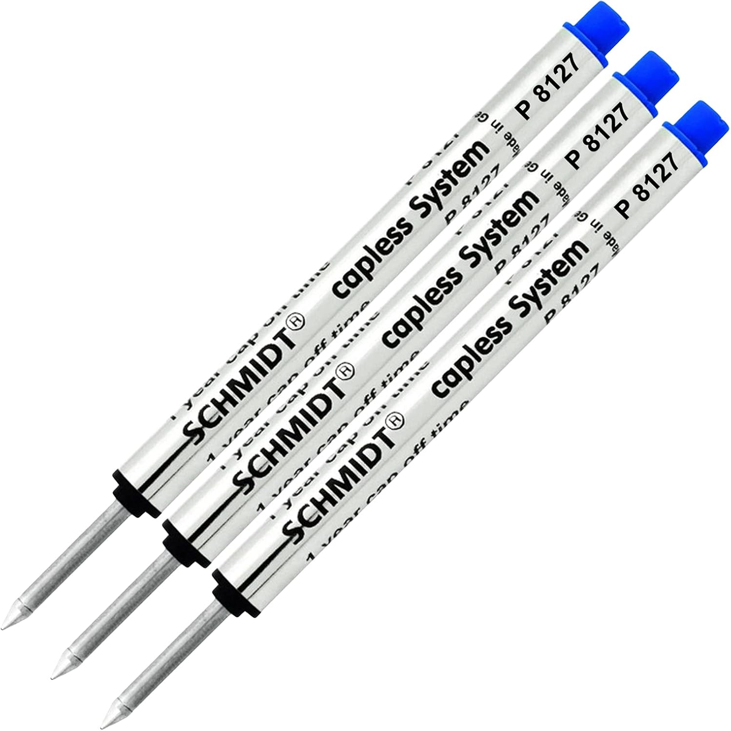 Retro 1951 Retro51 Tornado Roller Ball Ink Refills Blue 3 pack