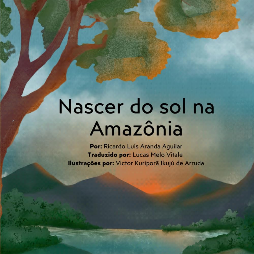 Nascer do sol na Amazônia