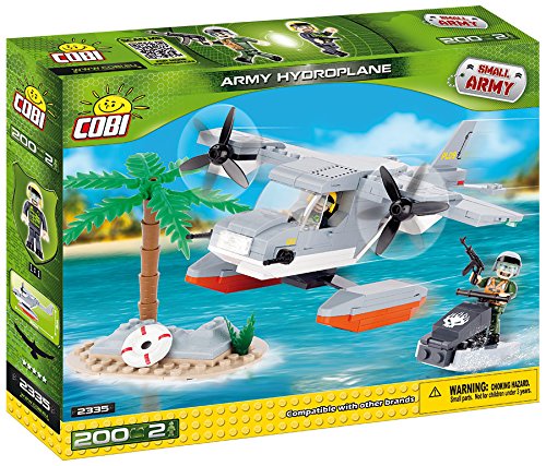 Preisvergleich Produktbild COBI 2335 - Army Hydroplane, Konstruktionsspielzeug, grau