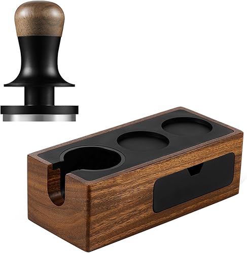 Portafiltros de madera para manipulación de espresso de 2.087 in