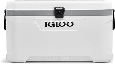 Igloo Coolers Marine Series, Insulated Portable Hard Side Cooler Ice Chest, Great for Fishing, Camping, Boating, & More