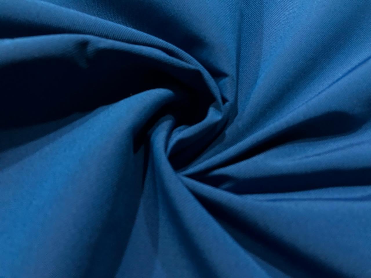 Jersey extensible bleu noir réversible coton tissu stretch au mètre 16051