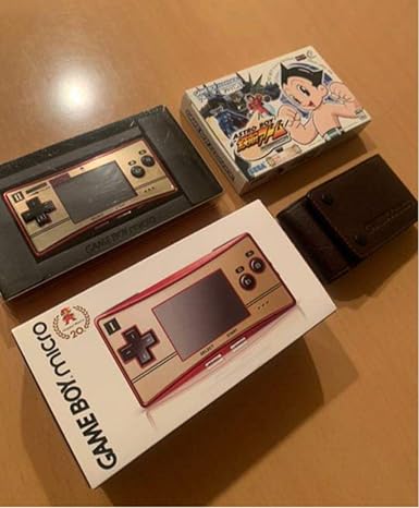 Amazon Co Jp 美品 ゲームボーイミクロ ファミコンカラー コンフェイスプレート付 ホビー 通販