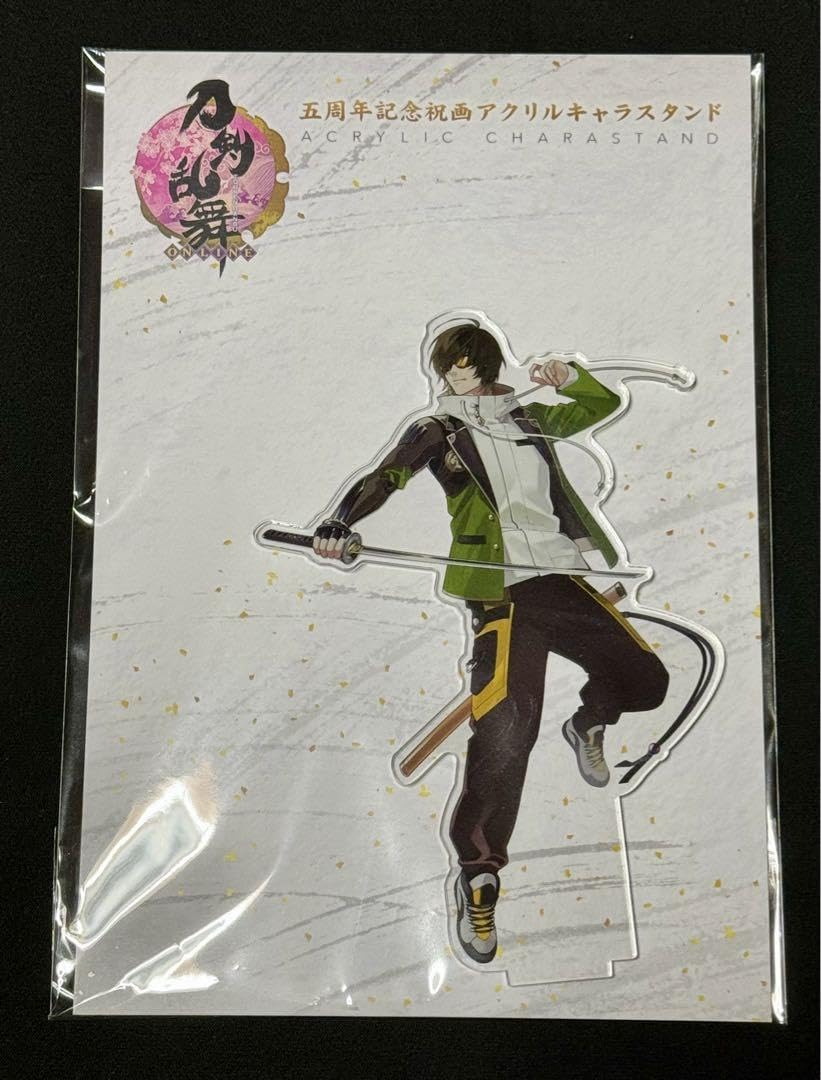 刀剣乱舞　五周年記念祝画　アクリルキャラスタンド　7個セット 刀剣乱舞STORE -Mini Style- 商品情報】【五周年記念祝画アクリル