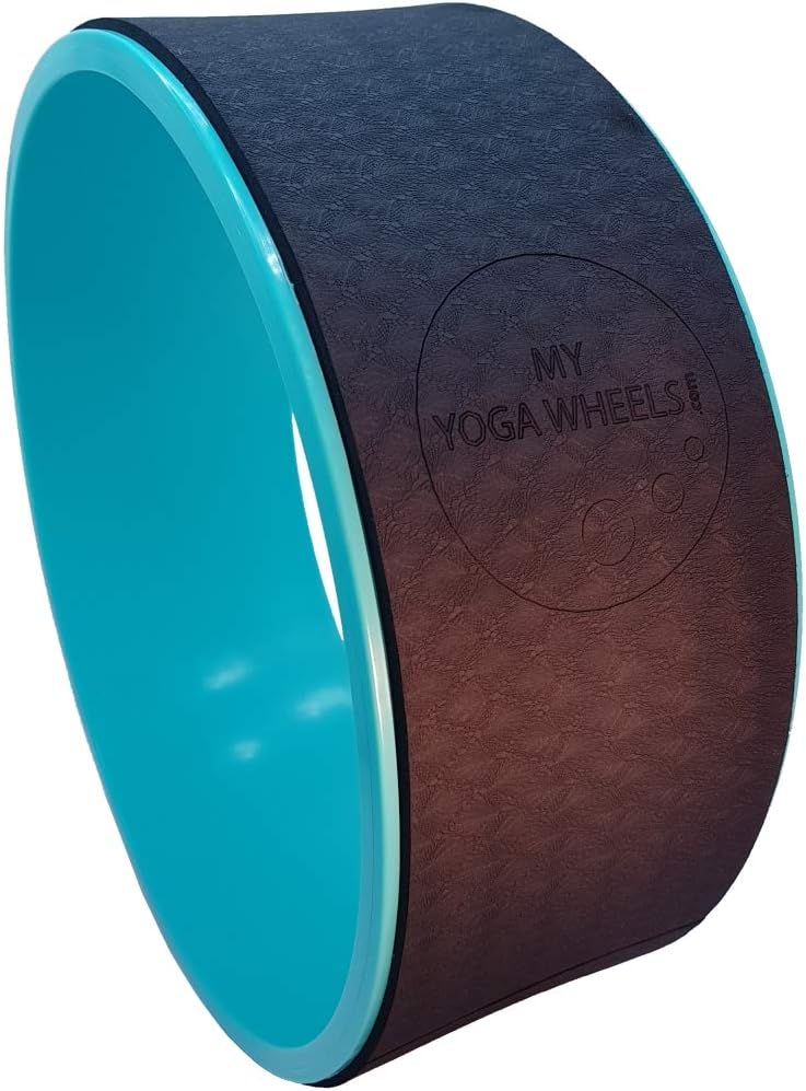 MyYogaWheels Large 15.5" Yoga Wheel for stretching and back pain