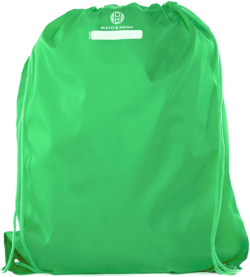 Fantasy Football Draft Bags| Drawstring Backpacks for Fantasy Football Parties, Fantasy football supplies - 10PK Forest Green CA2500DraftPTY S2