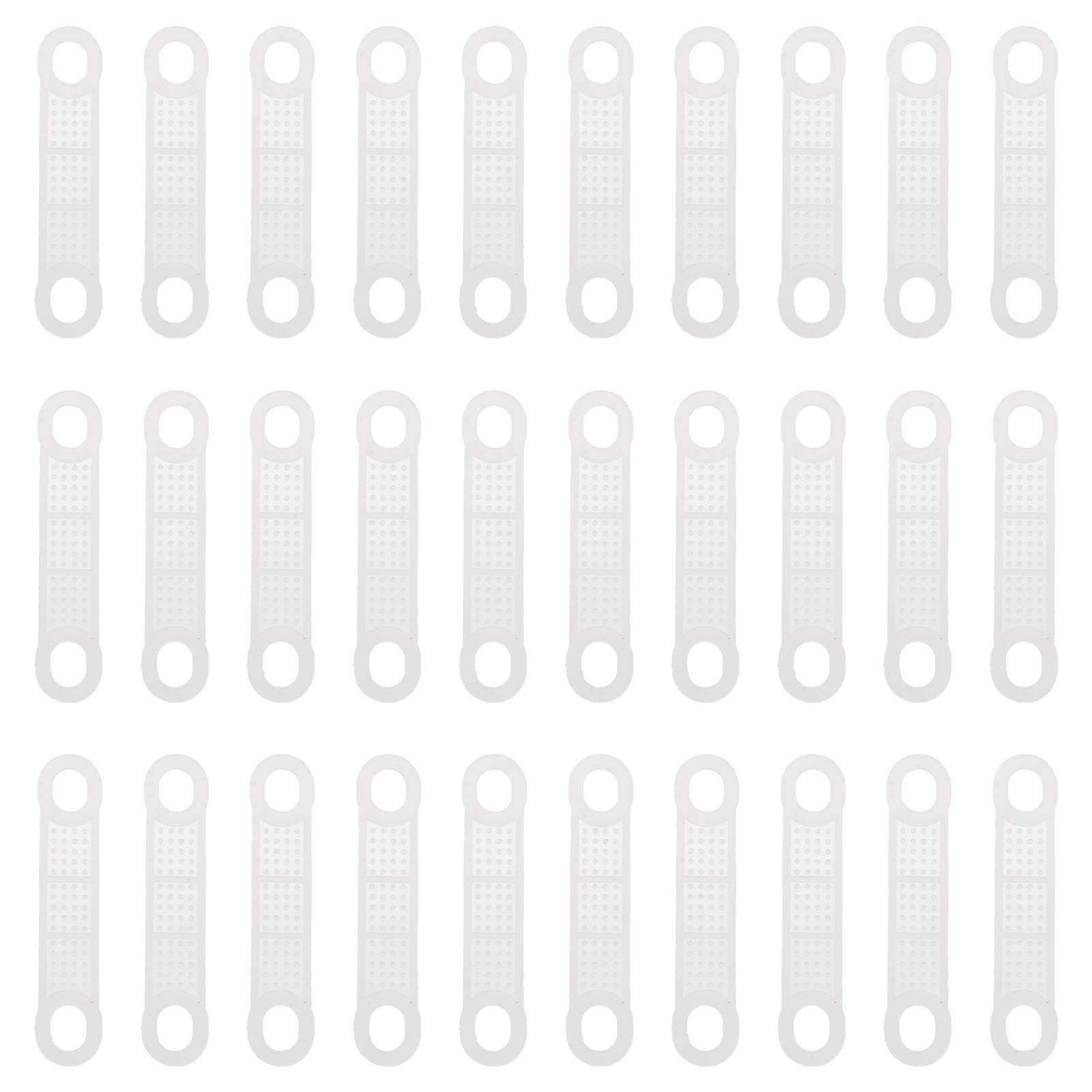 Toyvian 50 Pièces Bandes Antidérapantes Pour Cintres Silicone