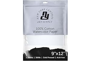 Jerry's Paper Supreme 9x12 Watercolor Paper