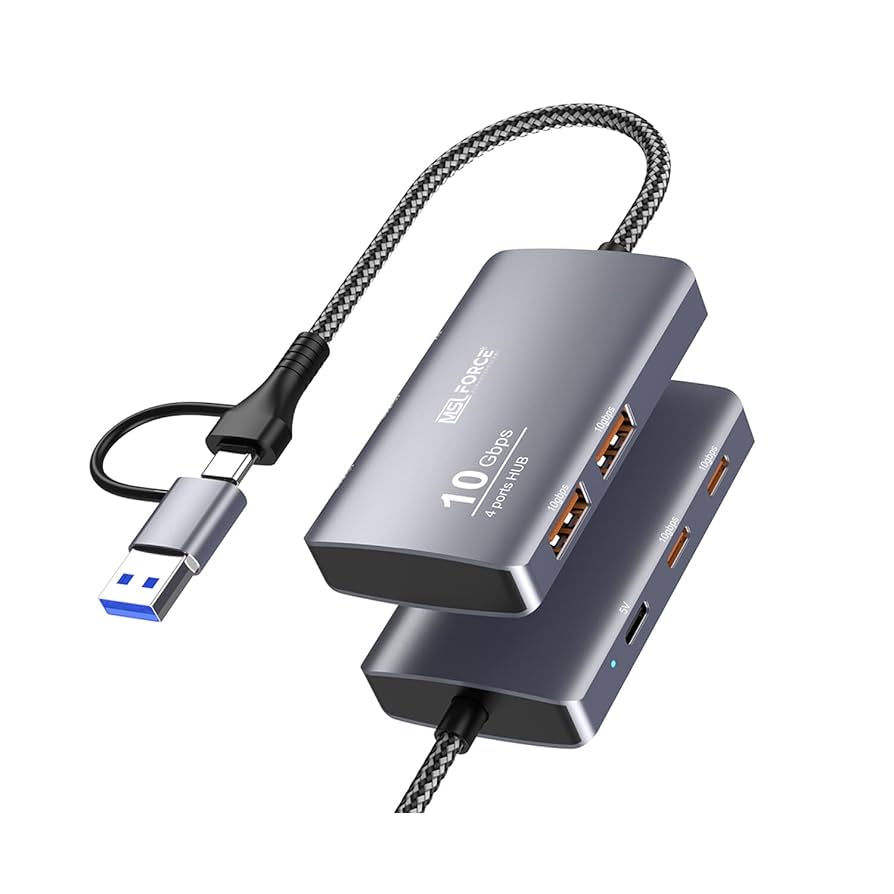 Amazon | 安心の日本企業 USB-C 4in1 ハブ 10Gbps データ転送