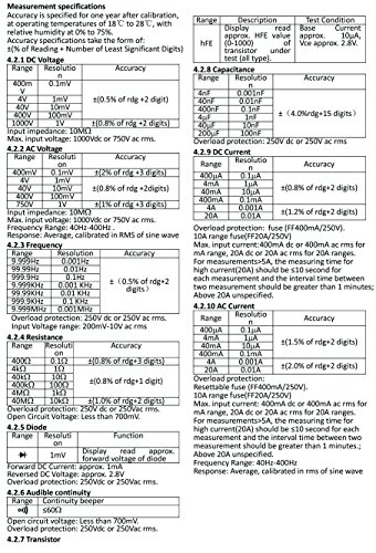 Tekpower Tp8268 Ac Dc Auto/Manual Range Digital Multimeter With Ncv Feature, Mastech Ms8268 Upgraded #TOP5
