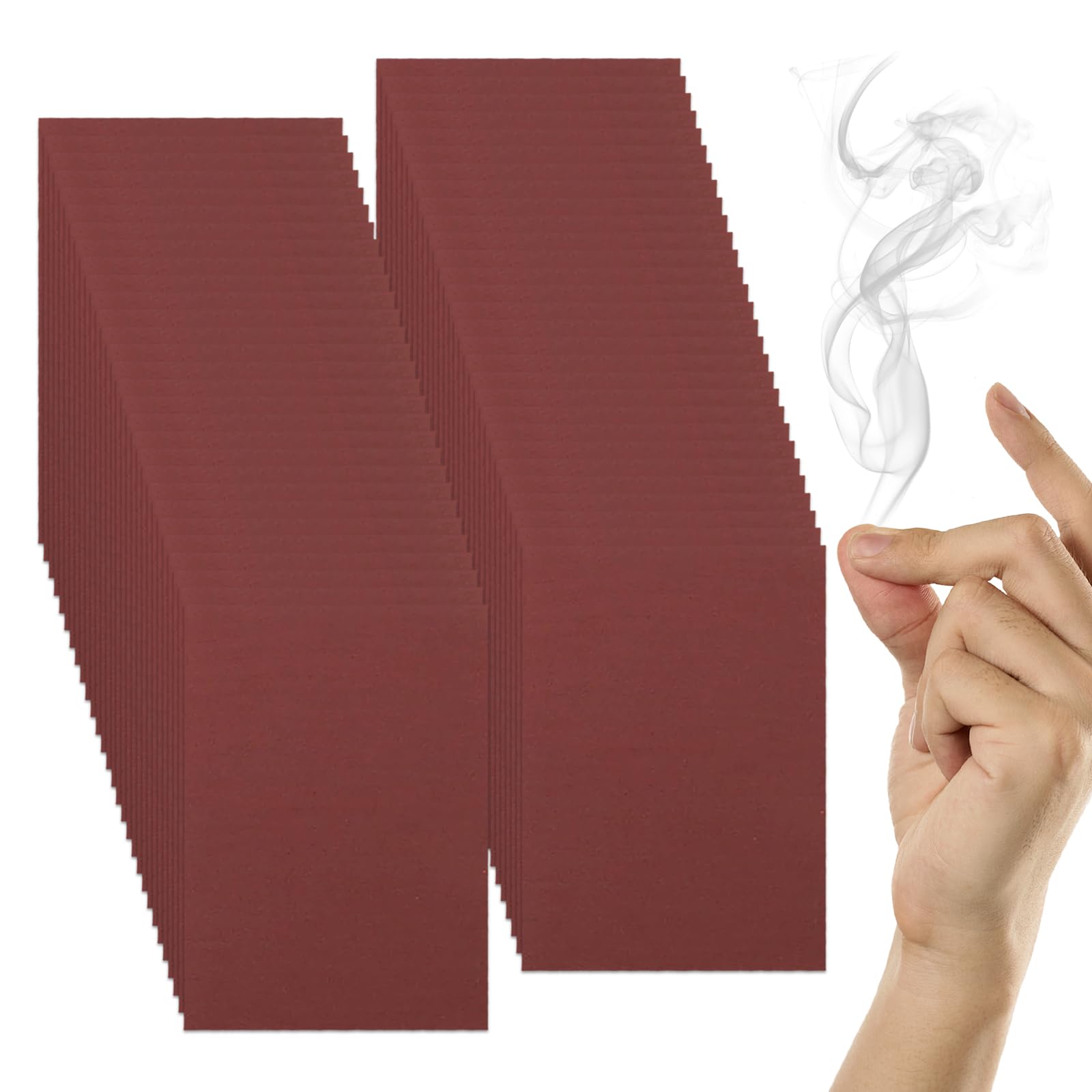 60 PCS Magic Article Paper Mystic Magic Tricks to Turn Your Fingers into Smog