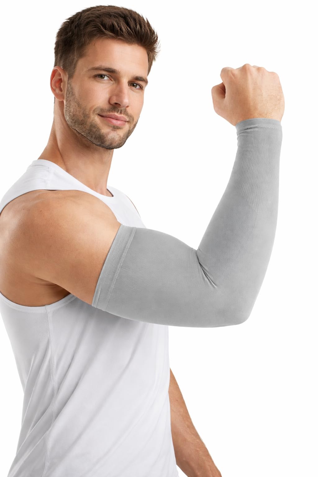Unisex Arm Compression Sleeves (Pair) at ₹179 – Amazon