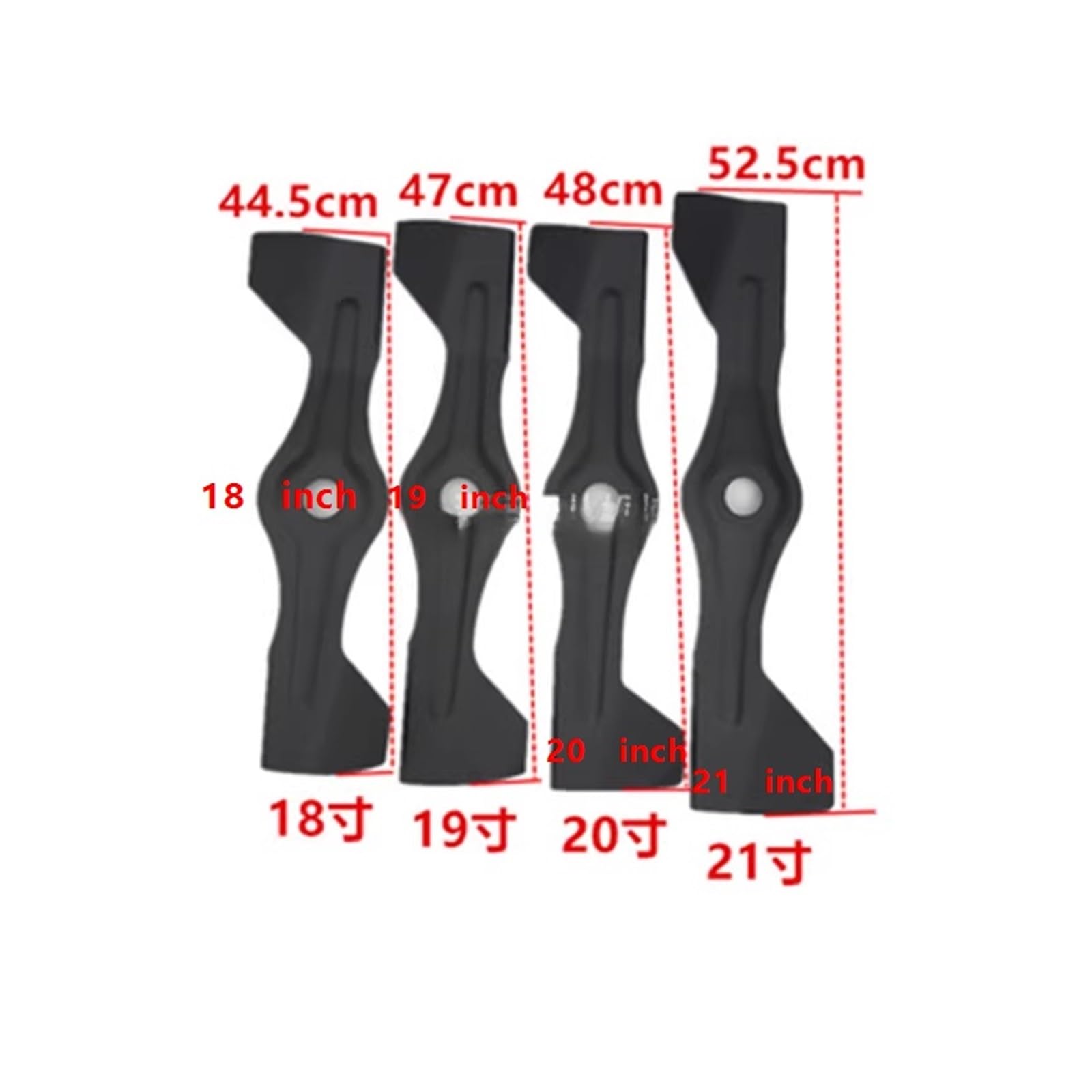Genérico Cortacésped de Gasolina de Alto Rendimiento, Compatible con MA,Sport,GXV160/216 - Cuchillas de 18-21 Pulgadas, construcción de Acero al manganeso(20 Inch (49cm))