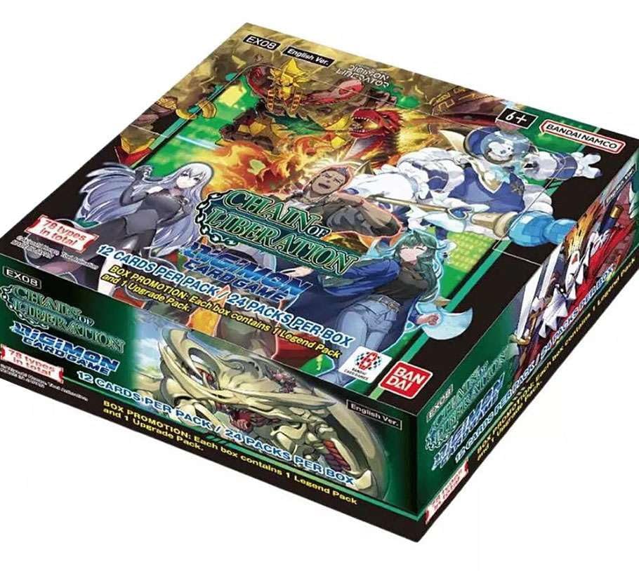 Amazon.com: Liberation Booster Box: Chains of Digimon : Toys