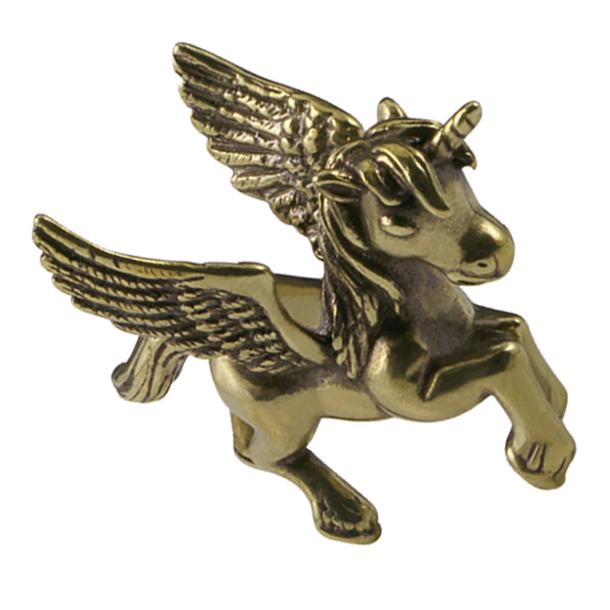 5stücke Brass Statue Vintage Miniature Einhorn Figurine Für Schreibtischdekoration Langlebig Und Als Für Zuhause