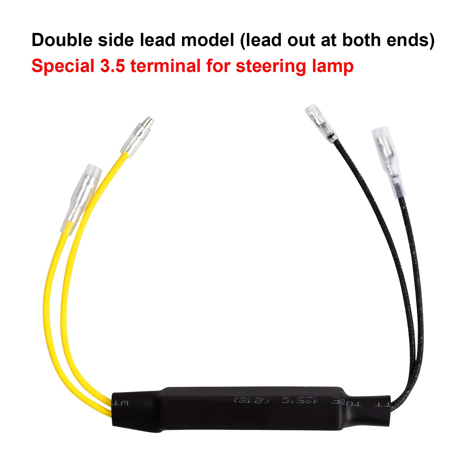 Dokeno 2 szt. Motocykl Migający Wskaźnik Rezystancji Adapter 12V 21W Motocykl LED Miga Korekta Błędów Naprawa Skutera Motocykla Skutera 6Ω