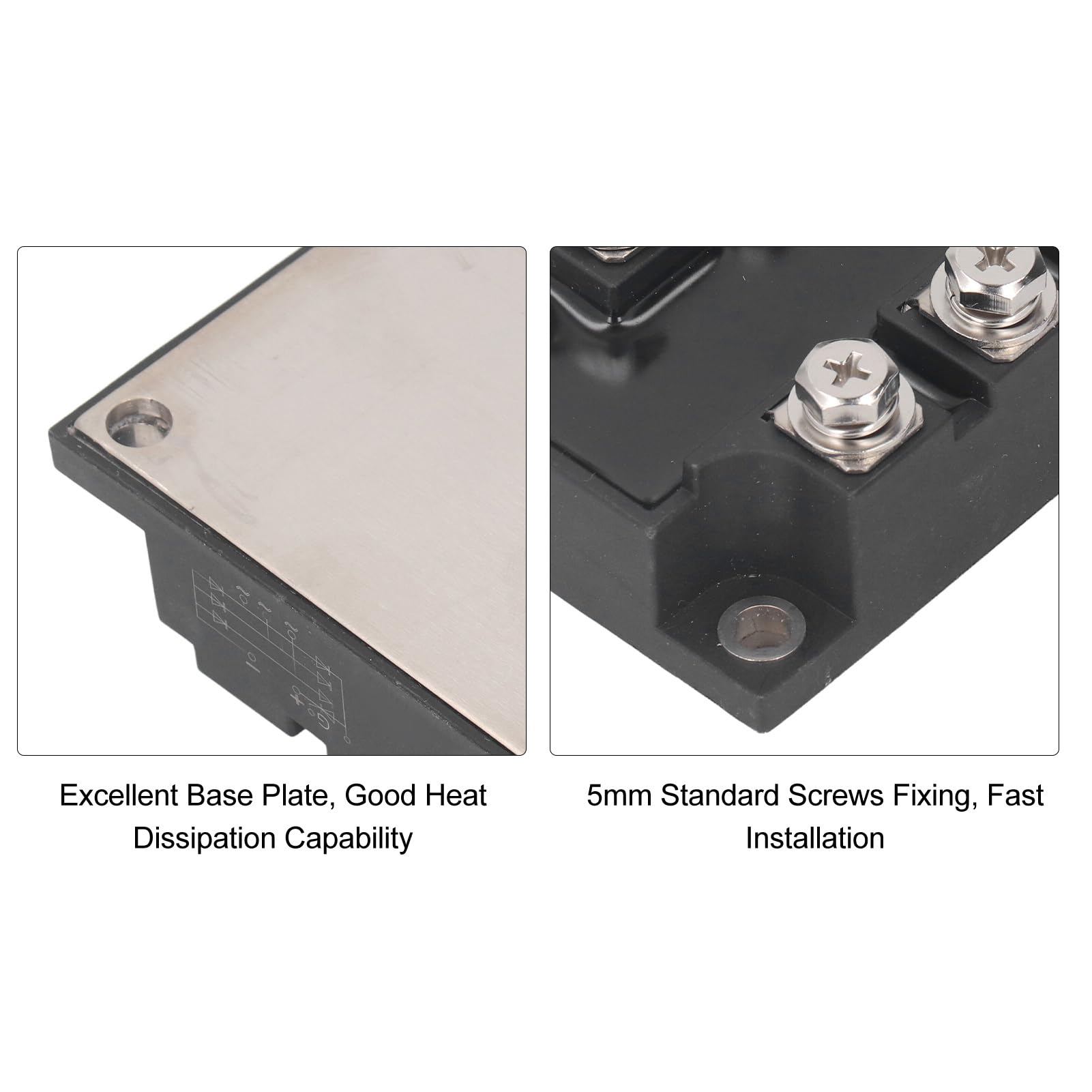 Generic Modulo di Alimentazione del Raddrizzatore del Ponte Eccellente Materiale per PC Base di Rame Facile Installazione per il Motorino Dignioso Carta di Avvio Morbido Compatto Compact Leggero